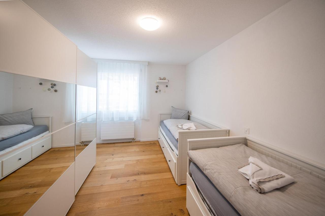 Agrimonia - 5,5-Zi Duplex Wohnung Bis 9 Personen Mit Eigenem Garten Давос Экстерьер фото